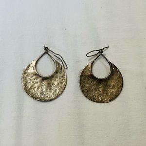 Silpada Silver Hoop Earrings